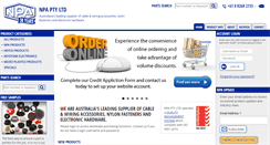 Desktop Screenshot of npa.spnet.com.au