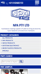 Mobile Screenshot of npa.spnet.com.au